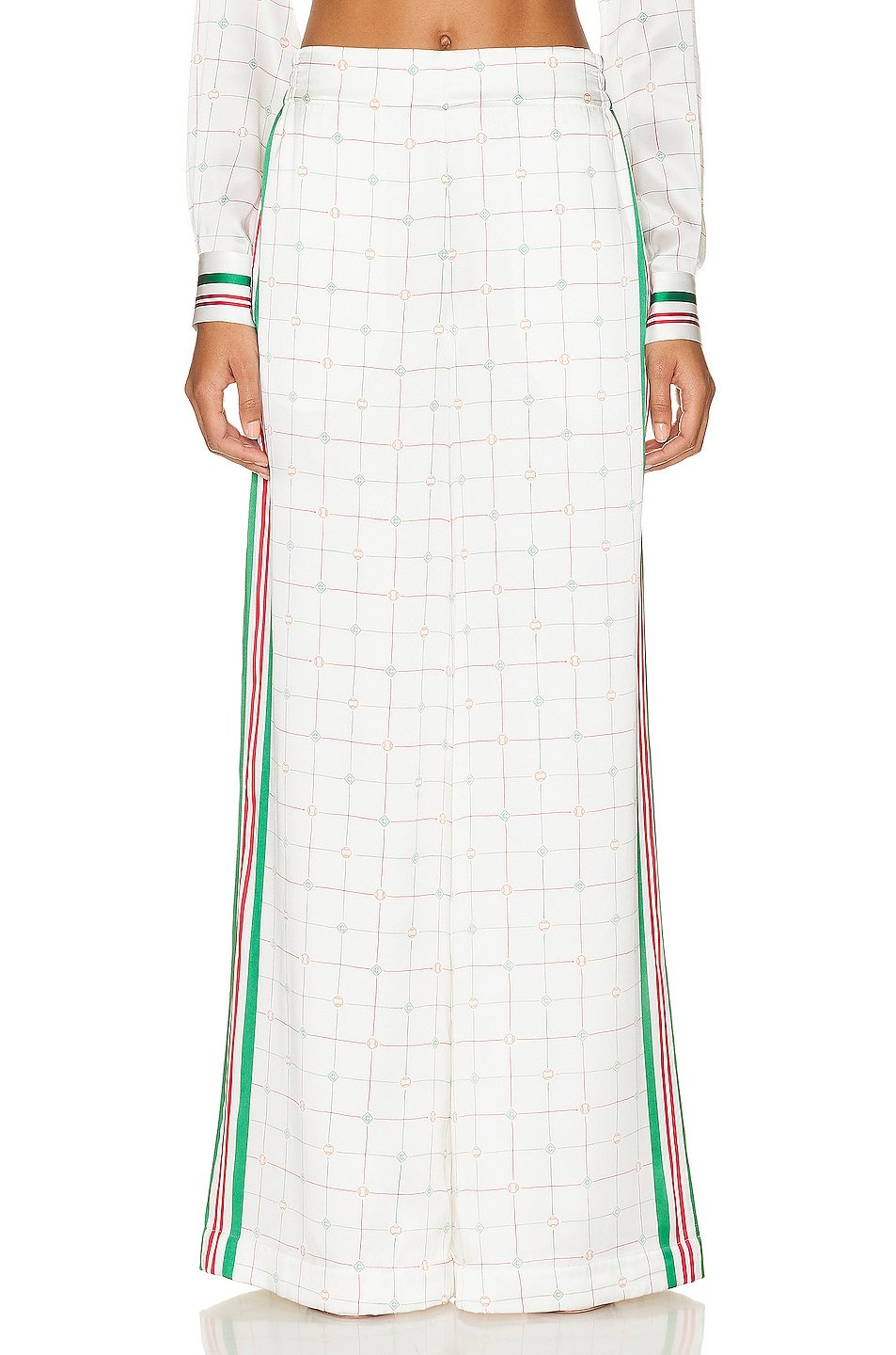 

Брюки Casablanca Wide Leg, цвет Tennis Club Check