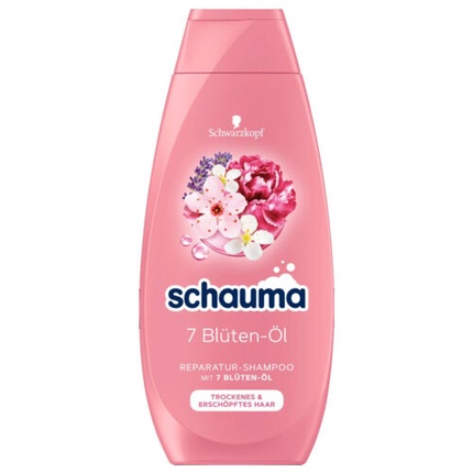 Schauma 7 Восстанавливающее цветочное масло 400мл, Shampoo natyr shampoo