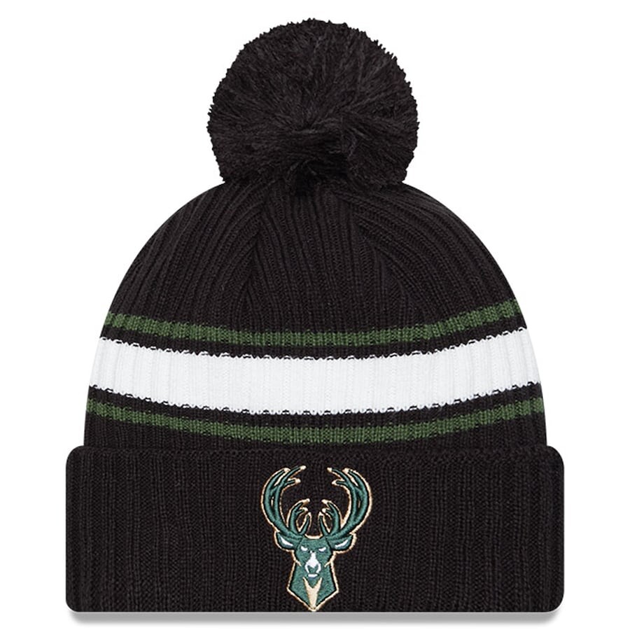 

Шапка New Era Milwaukee Bucks, черный