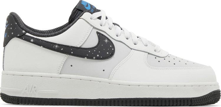 

Кроссовки Air Force 1 '07 'Starry Swoosh', белый, Серый, Кроссовки Air Force 1 '07 'Starry Swoosh', белый