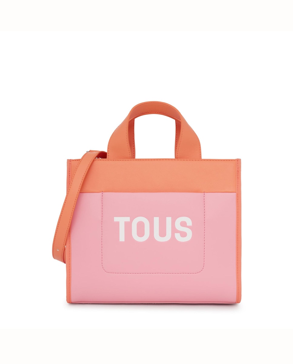 Большая сумка-трансформер Maya в розовом и оранжевом цветах Tous, мультиколор большая сумка трансформер maya в розовом и оранжевом цветах tous мультиколор