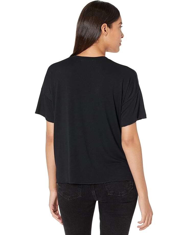 

Футболка Splendid Short Sleeve Jersey Tee, черный