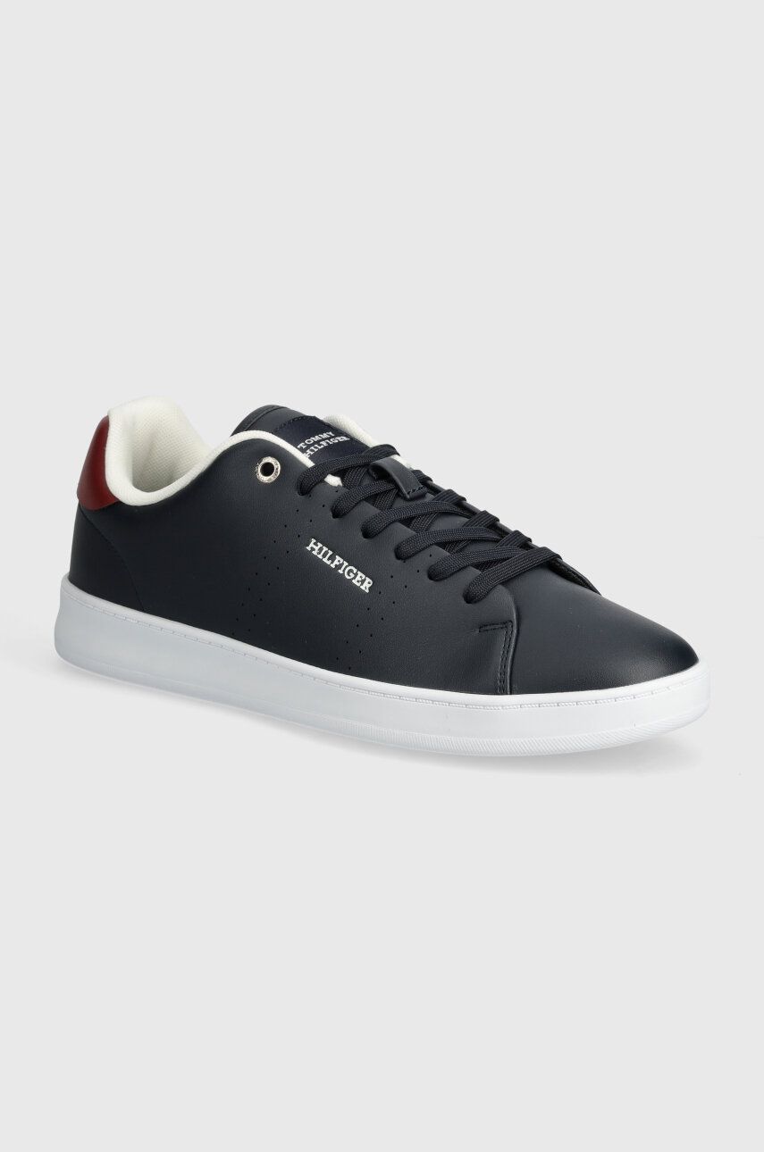 

Кроссовки Tommy Hilfiger COURT CUPSOLE RWB LTH, темно-синий