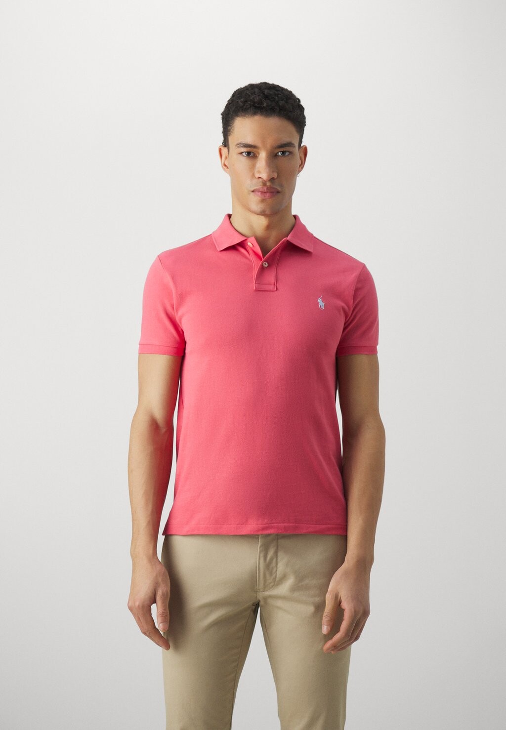 

Поло Short Sleeve Polo Ralph Lauren, цвет pale red
