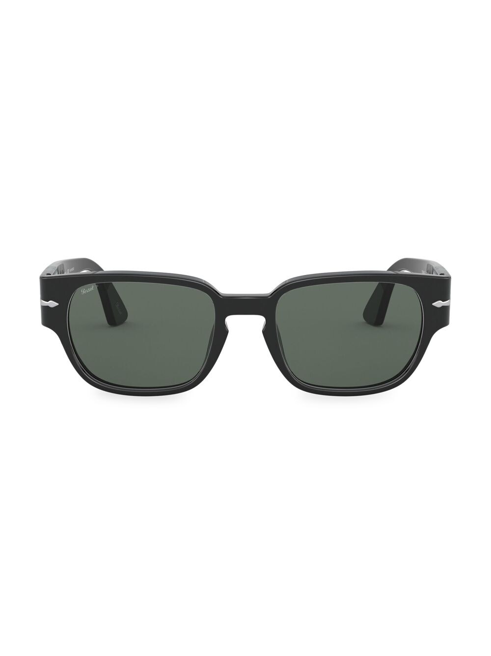 

Квадратные солнцезащитные очки Strippe 52MM Persol, черный