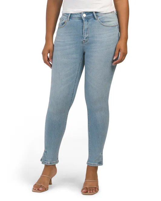 

Джинсы скинни с высокой посадкой Risen, цвет Light