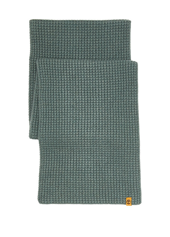 

Зеленый мужской шарф с логотипом Timberland