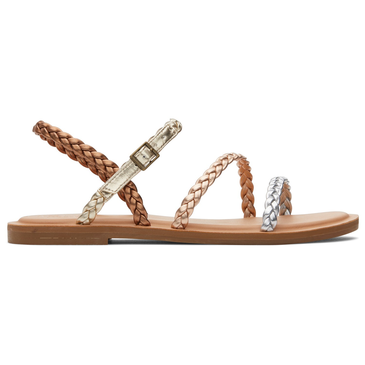 

Сандалии Toms Women's Kira, цвет Multicolor Metallic