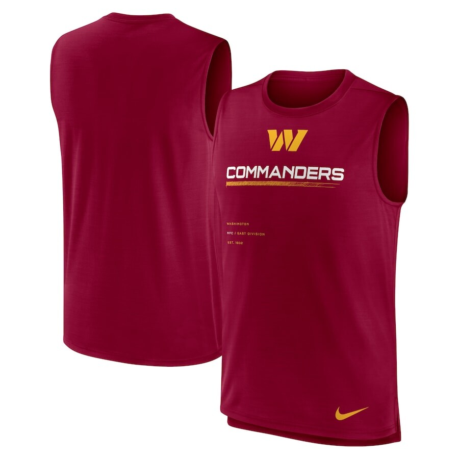 

Майка Nike Washington Commanders, бордовый