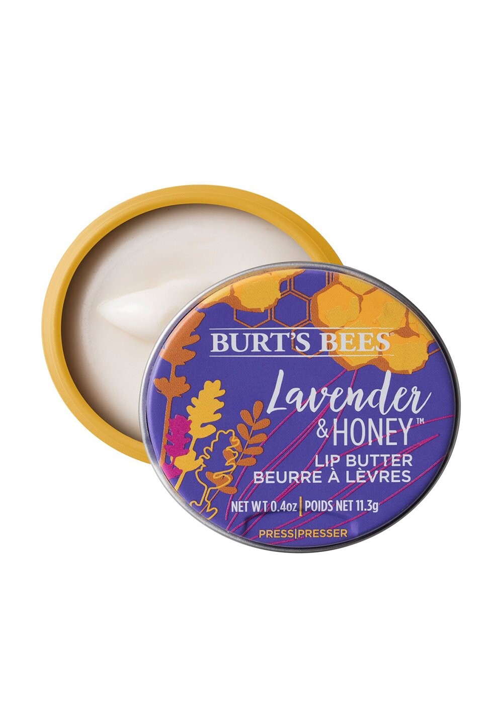 

Бальзам для губ LIP BUTTER LAVENDER HONIG Burt's Bees, белый