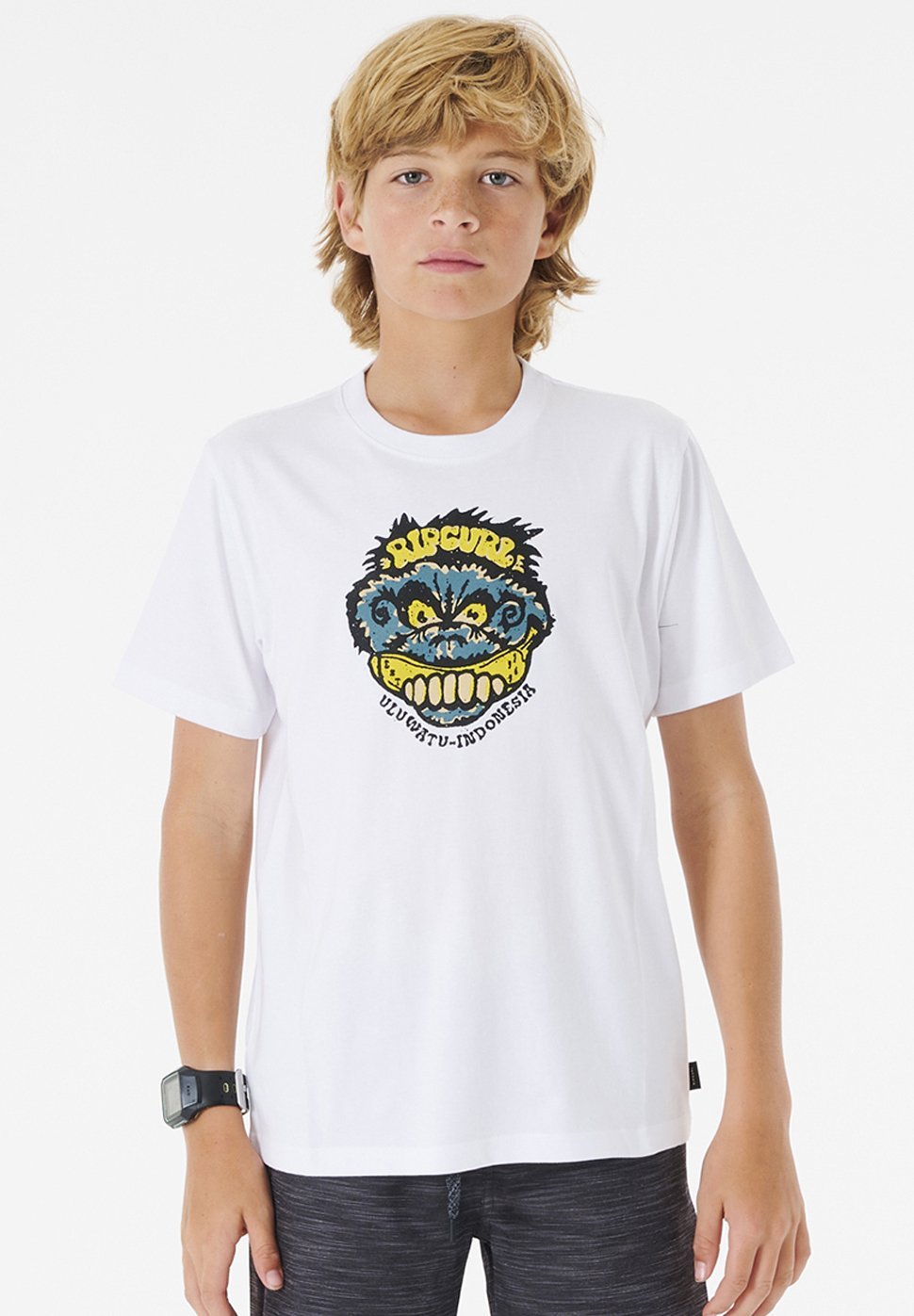 

Футболка с принтом ANIMOLOUS TEE Rip Curl, цвет white