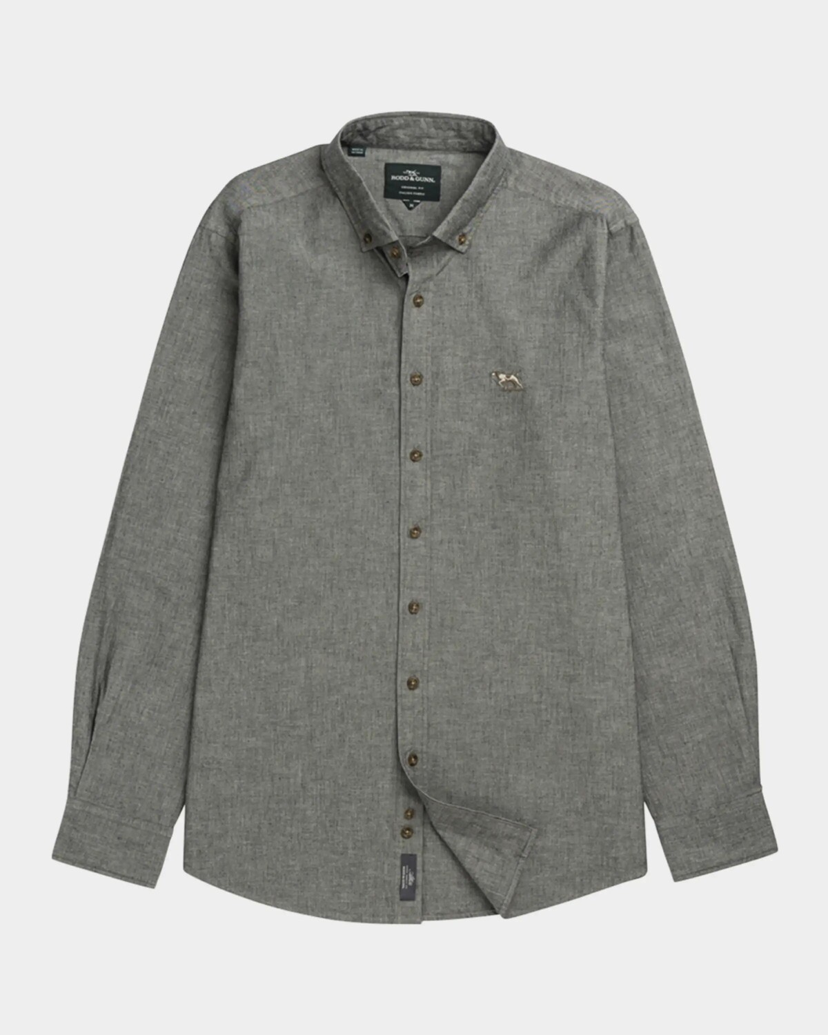 

Мужская спортивная рубашка Kirklands Chambray Rodd & Gunn, цвет Ash