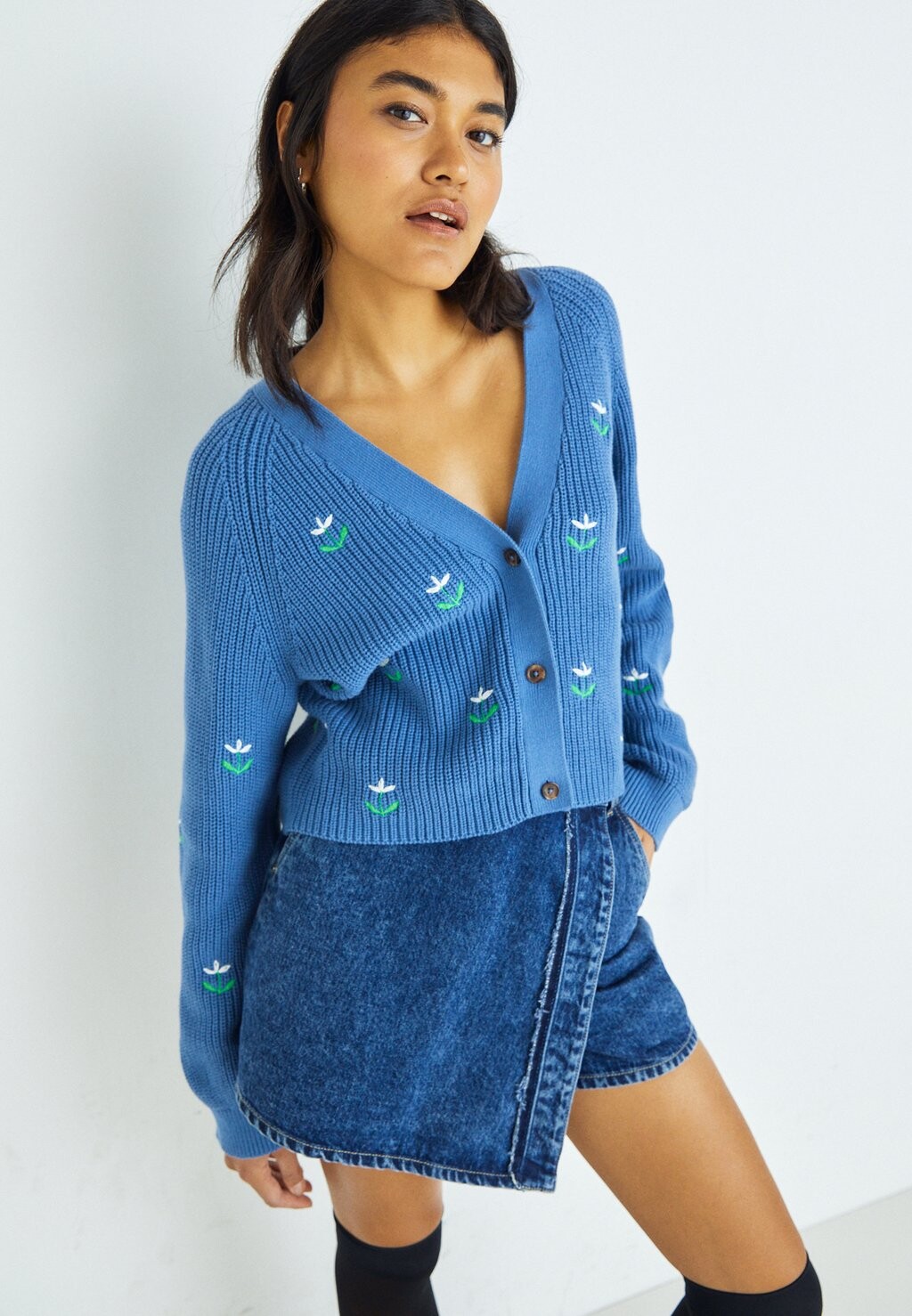 

Кардиган Greer Cardigan Pepe Jeans, синий