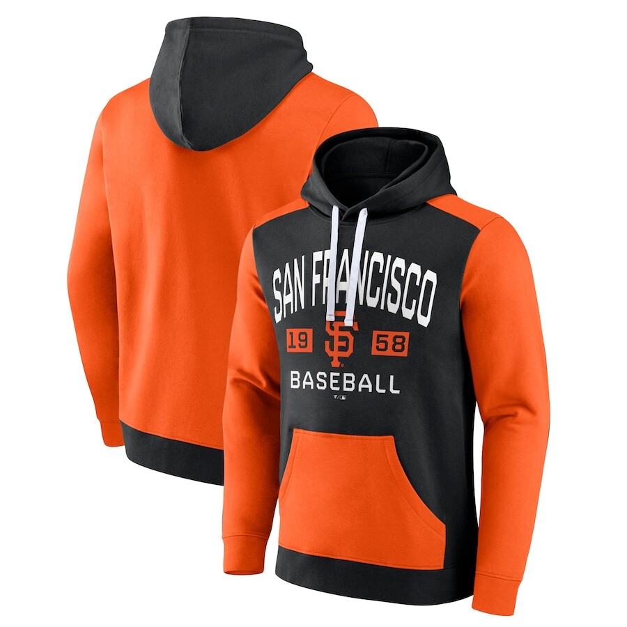 

Пуловер с капюшоном Fanatics Branded San Francisco Giants, черный