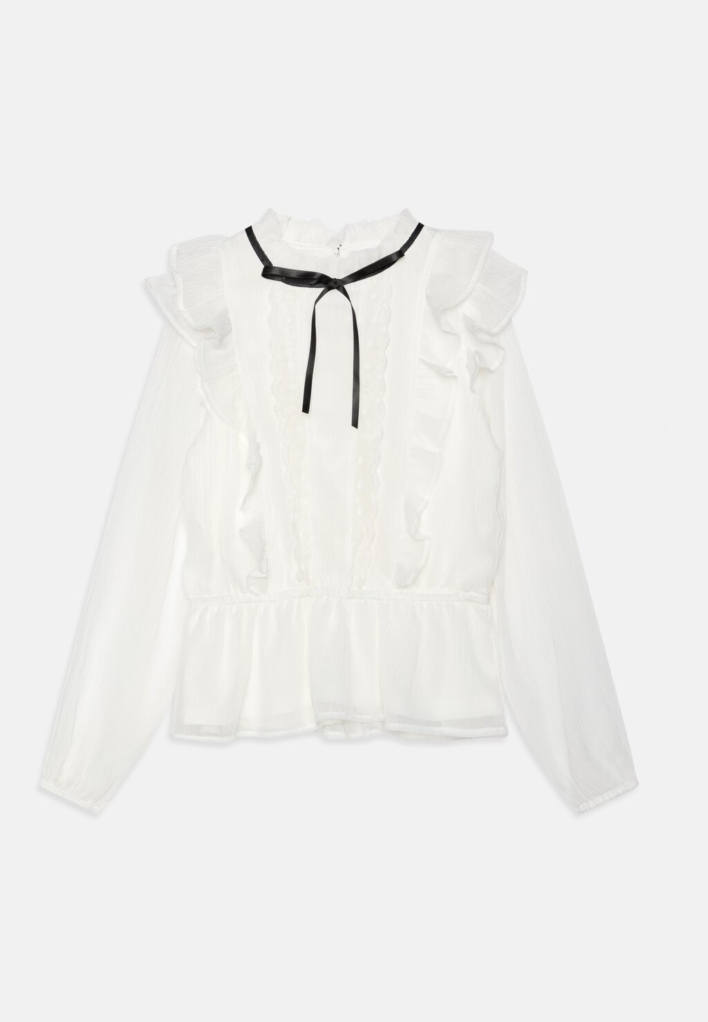 

Блузка WITH RIBBON Lindex, цвет light dusty white