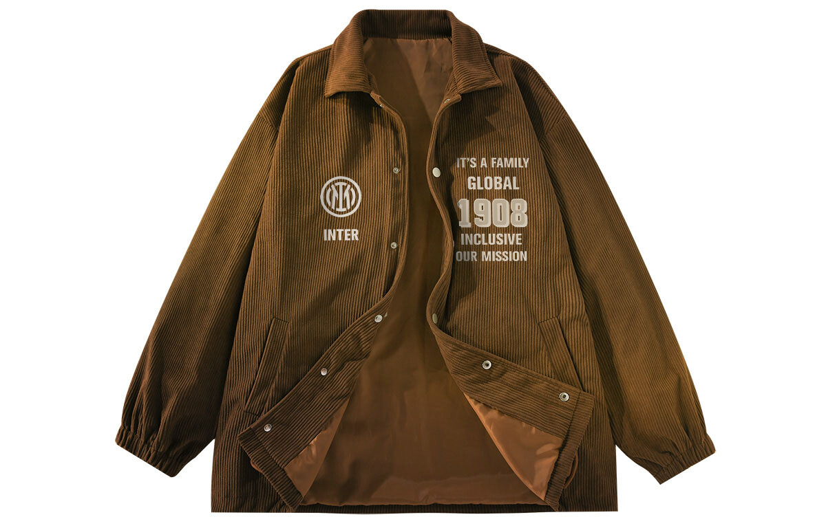 

Куртка унисекс F.C. Internazionale Milano, цвет Brown [Thickened and Fleece-lined]