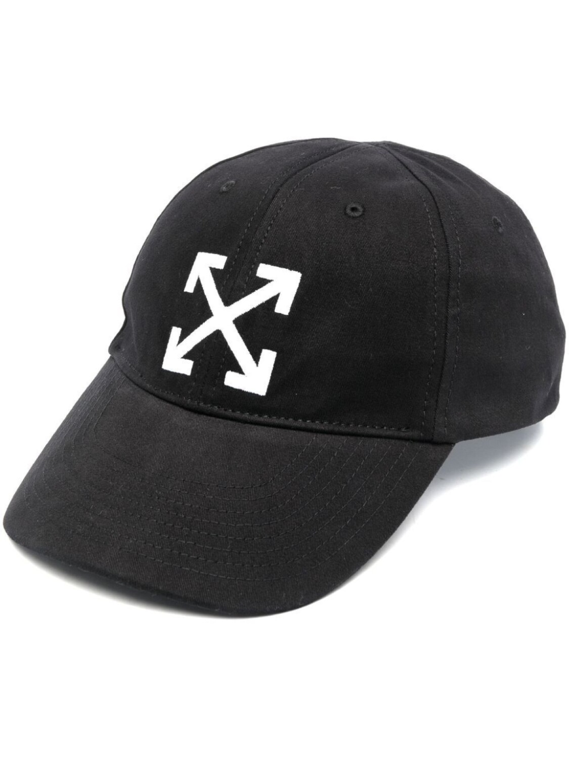 

Off-White бейсболка с логотипом Arrows, черный