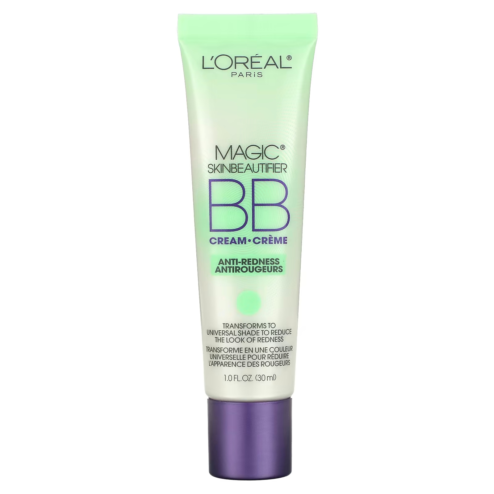 L'Oréal BB-крем Magic Skin Beautifier против покраснений 30 мл l oréal magic skin beautifier bb cream 814 medium 1 жидкая унция 30 мл