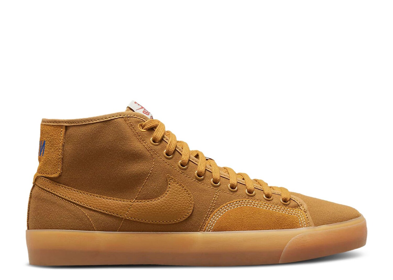 

Кроссовки Nike Blazer Court Mid Premium Sb 'Desert Ochre Gum', коричневый