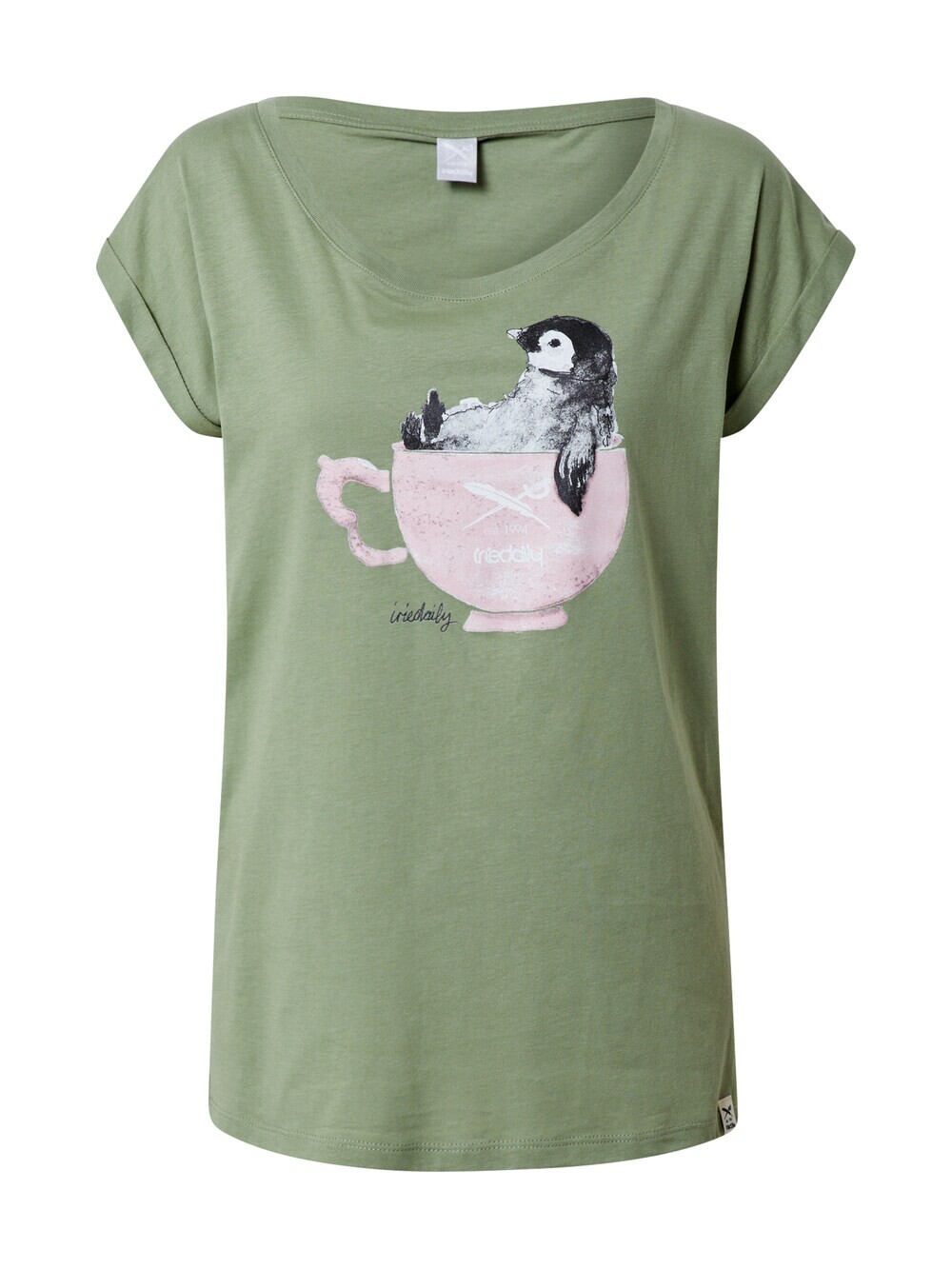 

Рубашка Iriedaily Pingulax Tee, оливковый