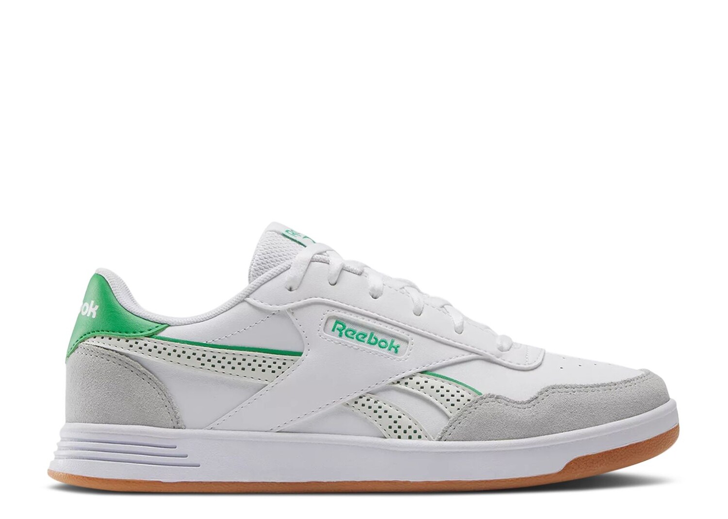 

Кроссовки Reebok Wmns Court Advance 'White Sport Green Gum', белый