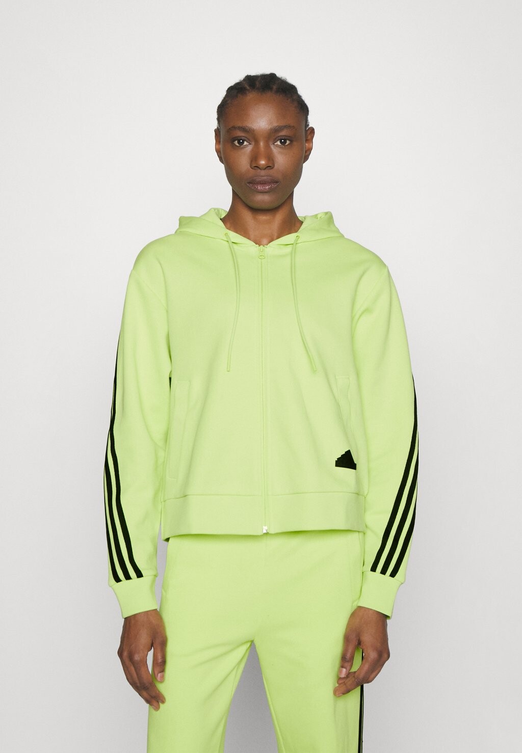 

Толстовка на молнии Adidas, Зеленый