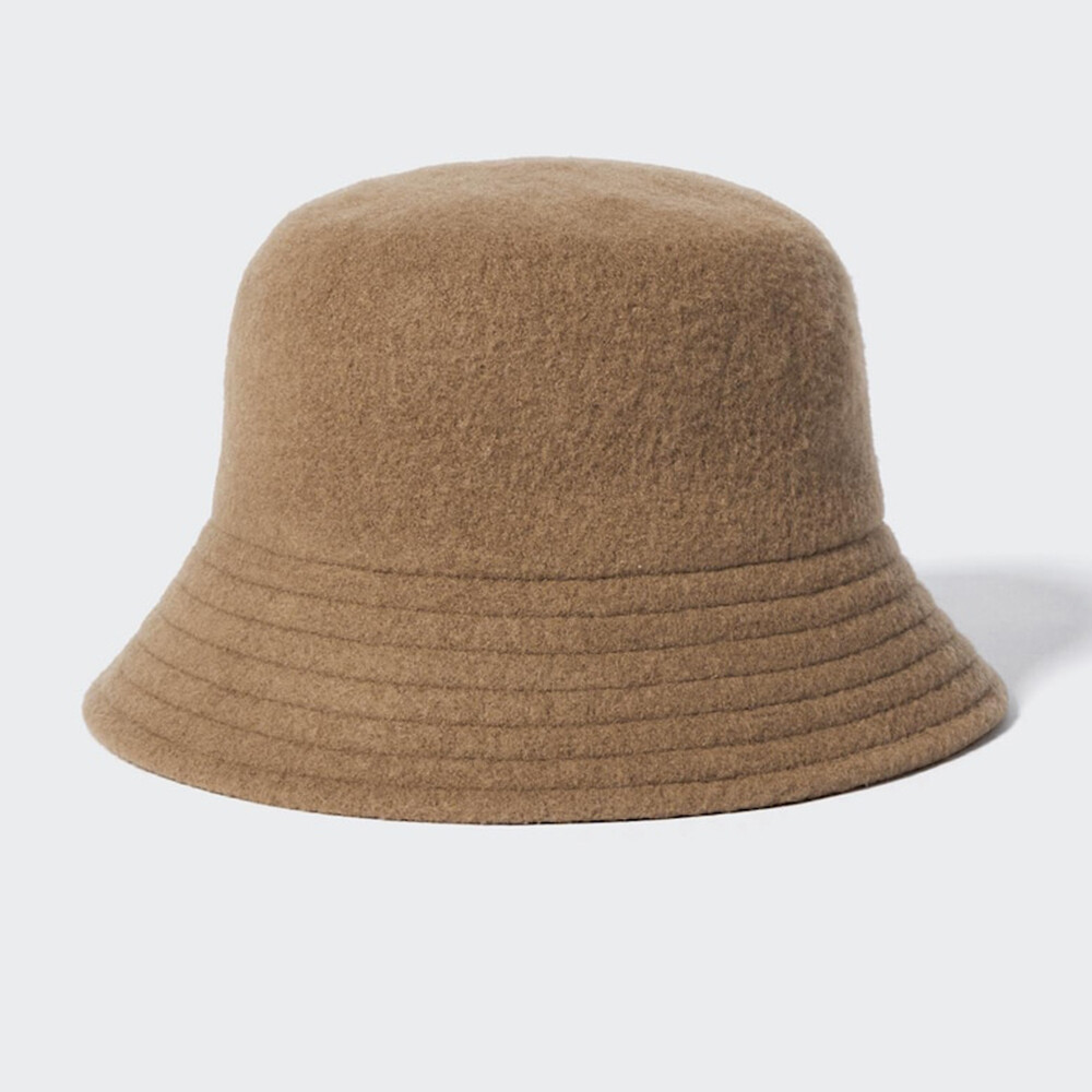 

Шапка Uniqlo шерстяная, коричневый