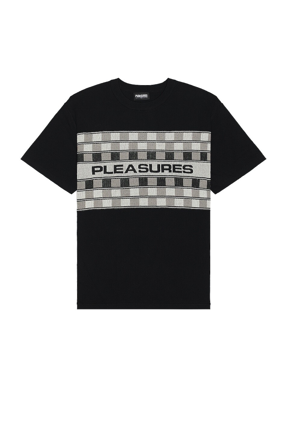 

Рубашка Pleasures Check Knit, черный