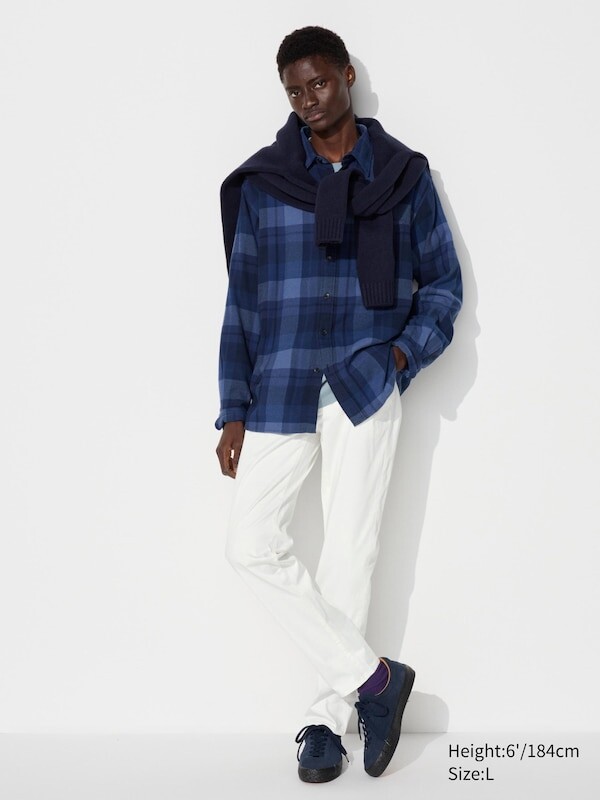 

Джинсы узкого цвета ultra stretch Uniqlo, белый