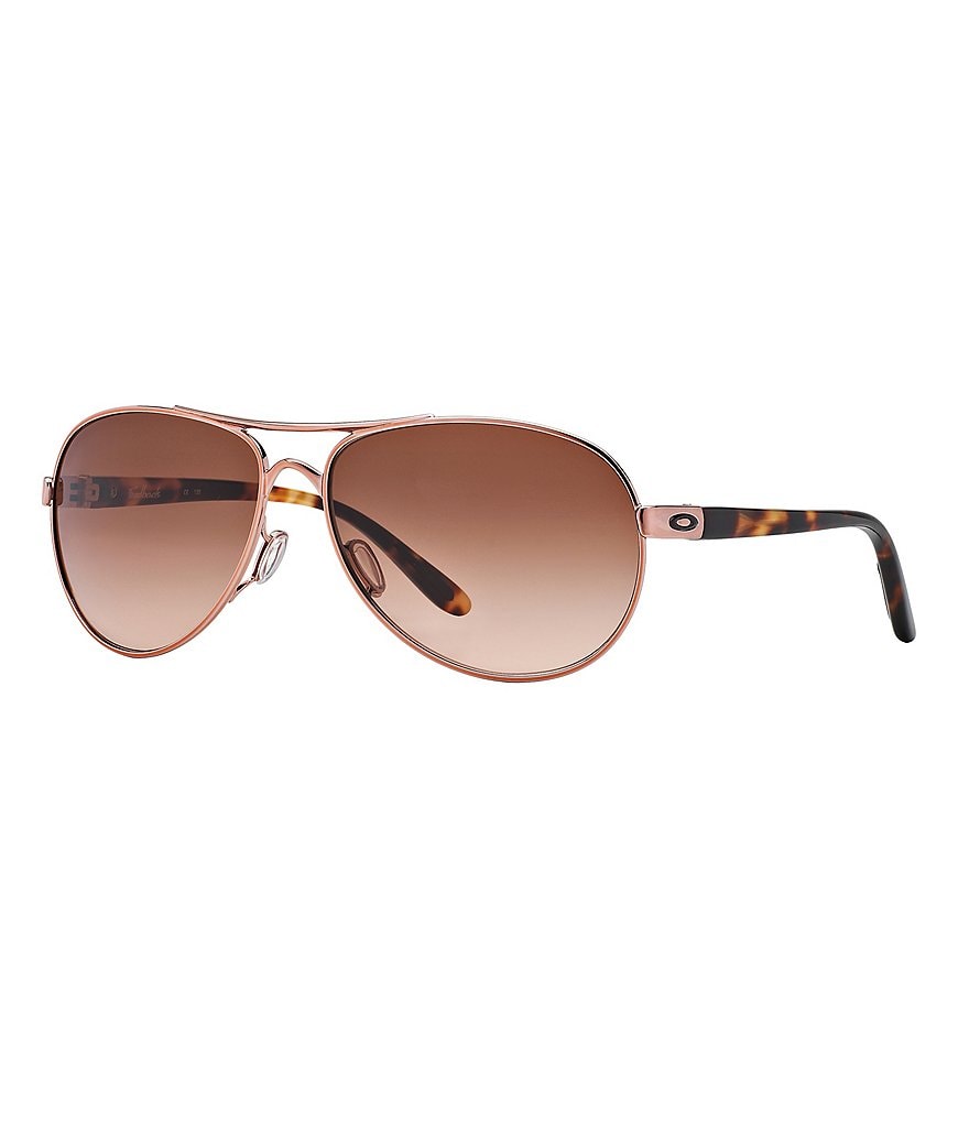 Солнцезащитные очки-авиаторы Oakley Feedback с градиентом, розовый скребок feedback 8004627038004 розовый