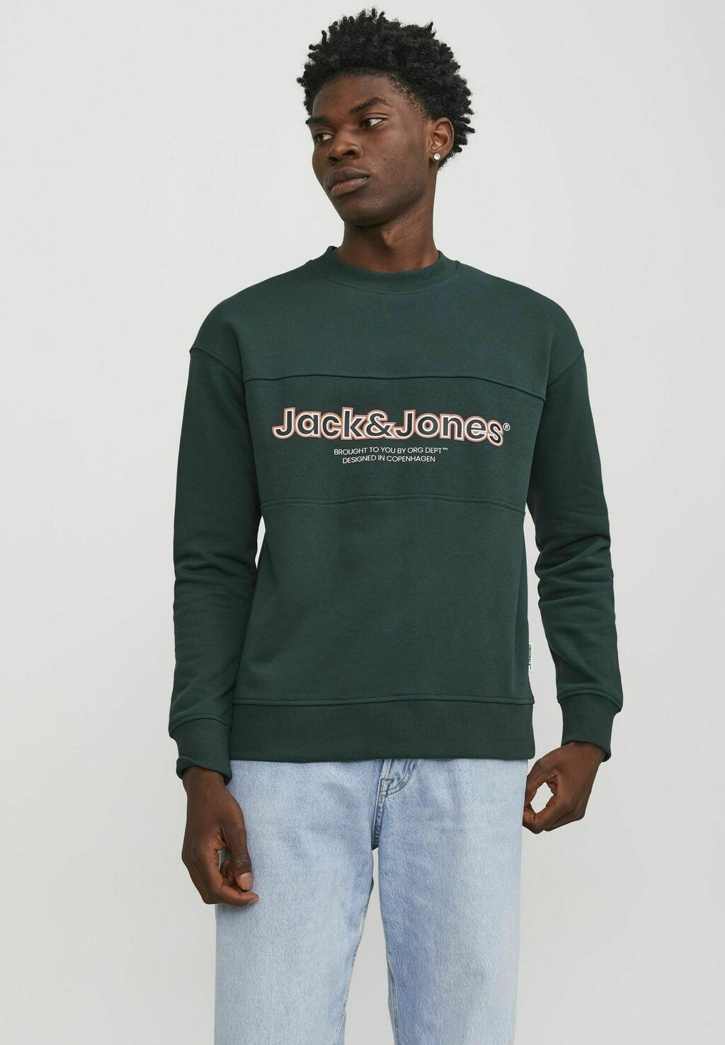 

Толстовка КРУГЛЫЙ ВЫРЕЗ Jack & Jones, волшебный лес