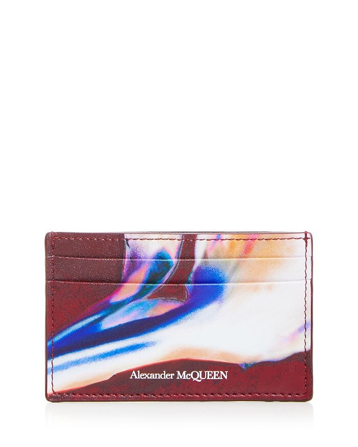 

Кожаный футляр для карт Solarized Flower Alexander McQUEEN