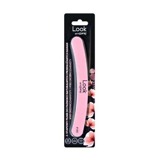 

Пилочка для ногтей Банан 100/180, 1 шт. Look Accessories