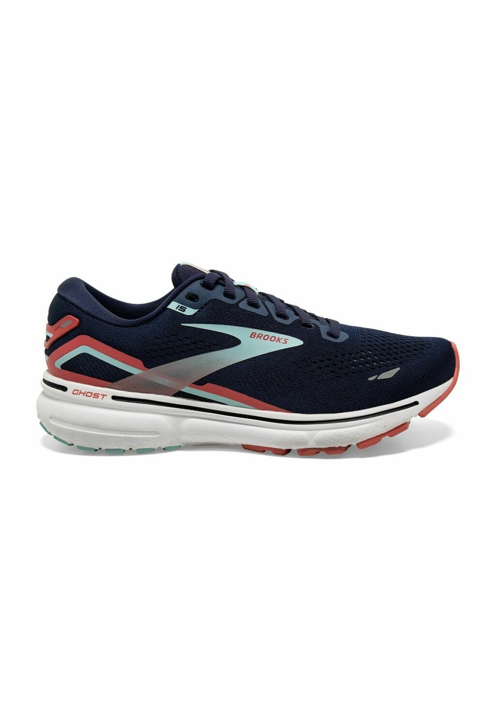 

Кроссовки нейтрального цвета GHOST 15 Brooks, цвет peacoat canal blue rose