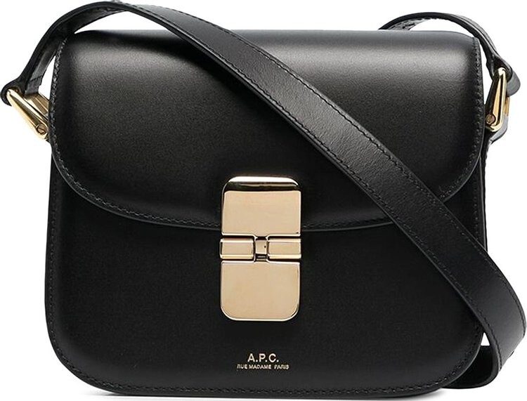 

Сумка через плечо A.P.C. Mini Grace 'Black', черный