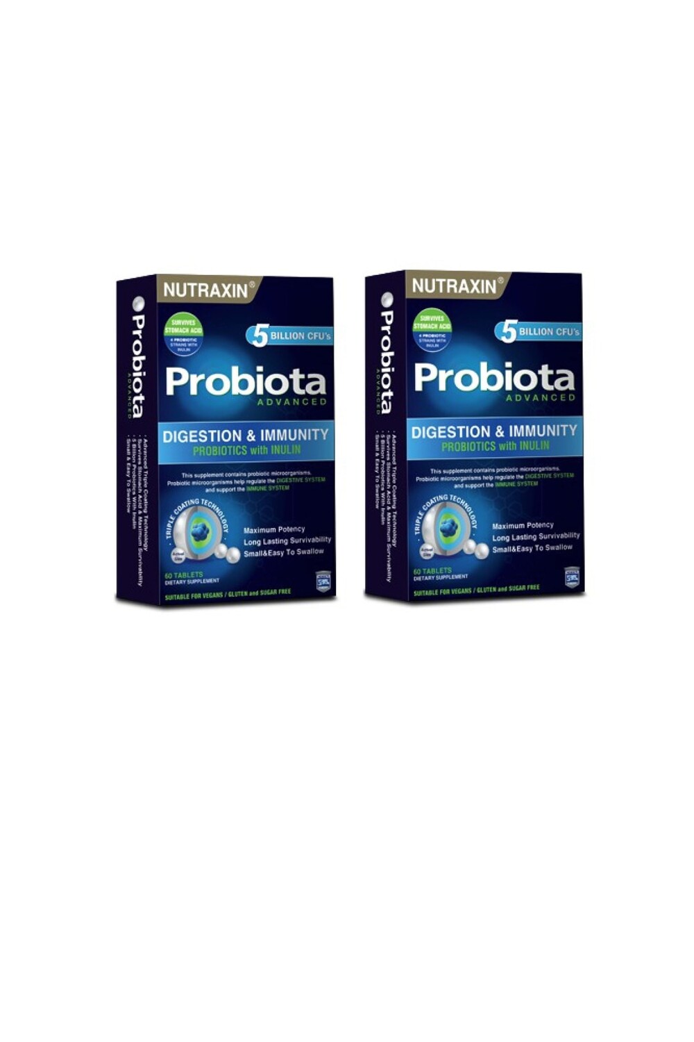 

Nutraxin Пробиота 60 таблеток 2 штуки