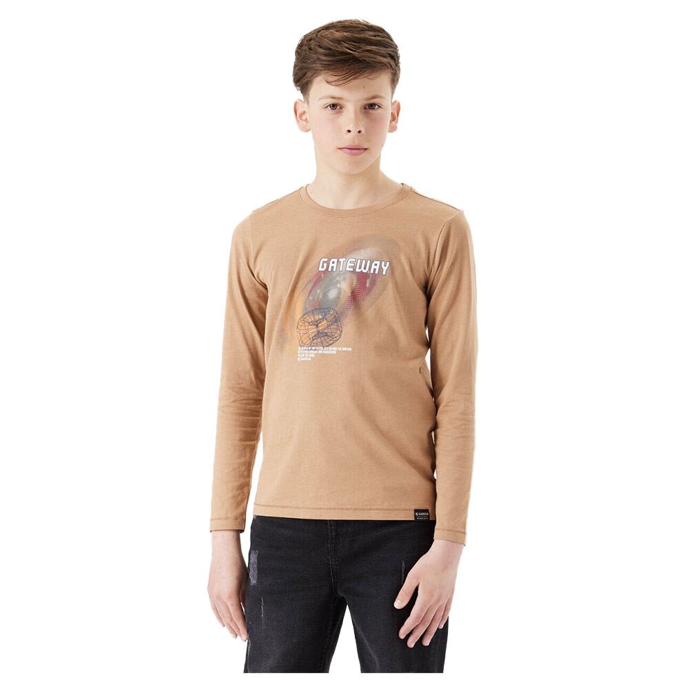 

Футболка с длинным рукавом Garcia I33400 Teen, коричневый