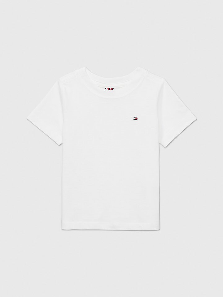 

Однотонная футболка для малышей Tommy Hilfiger