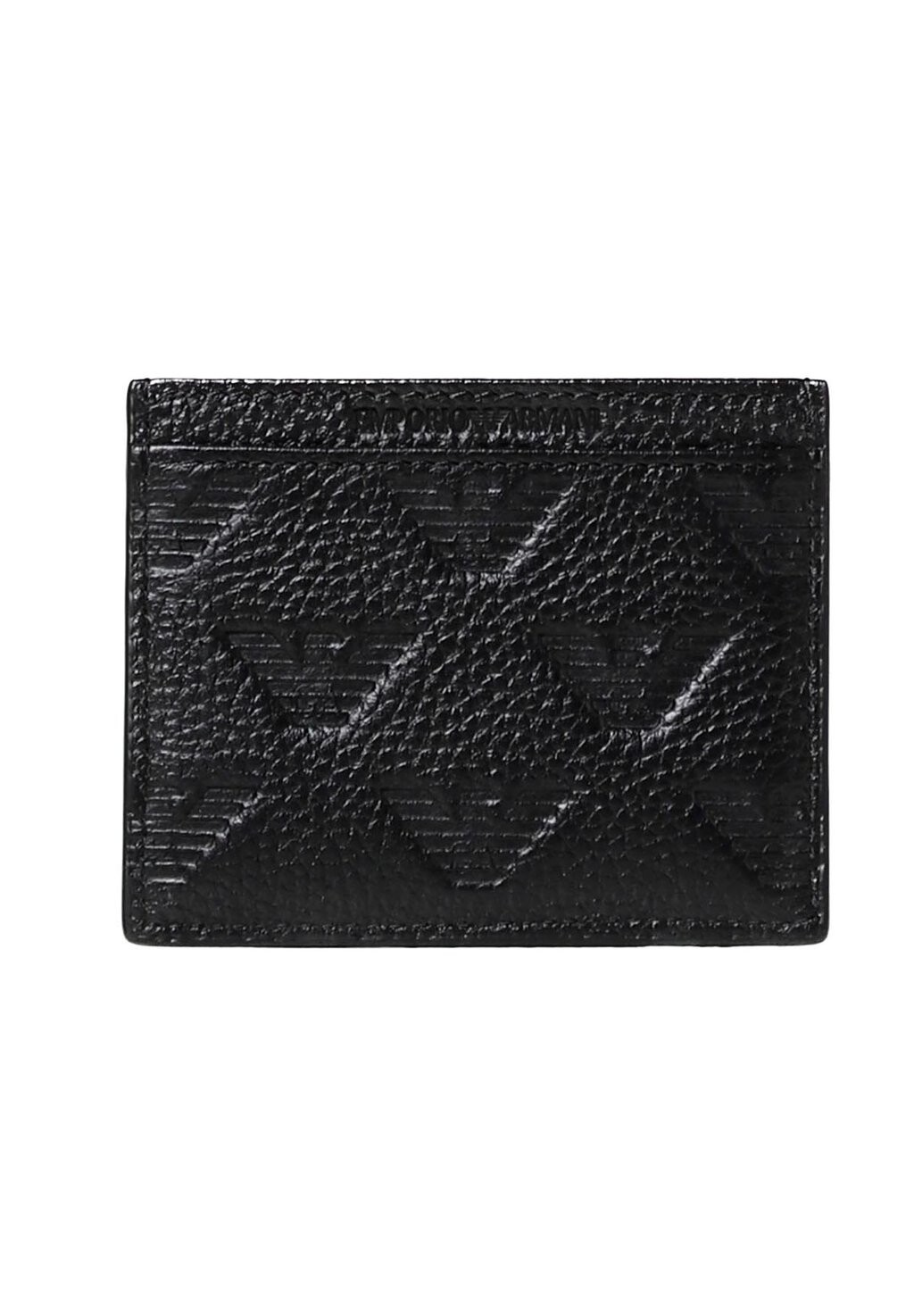

черный Визитница Emporio Armani, черный