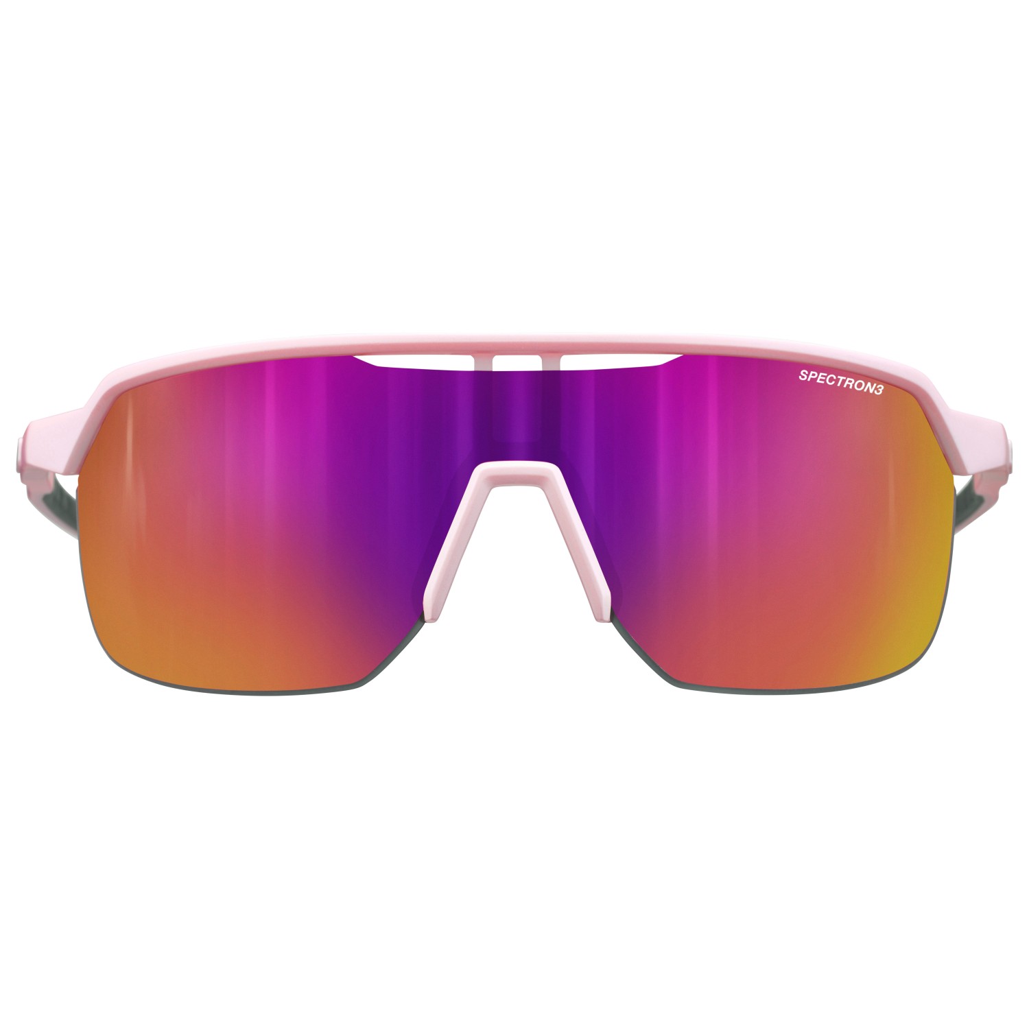 Велосипедные очки Julbo Frequency Spectron S3 (VLT 12%), цвет Pastellrosa/Green