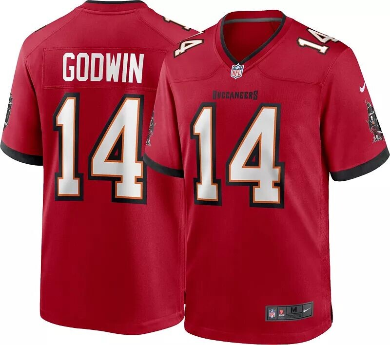 

Мужская красная майка Nike Tampa Bay Buccaneers Chris Godwin #14