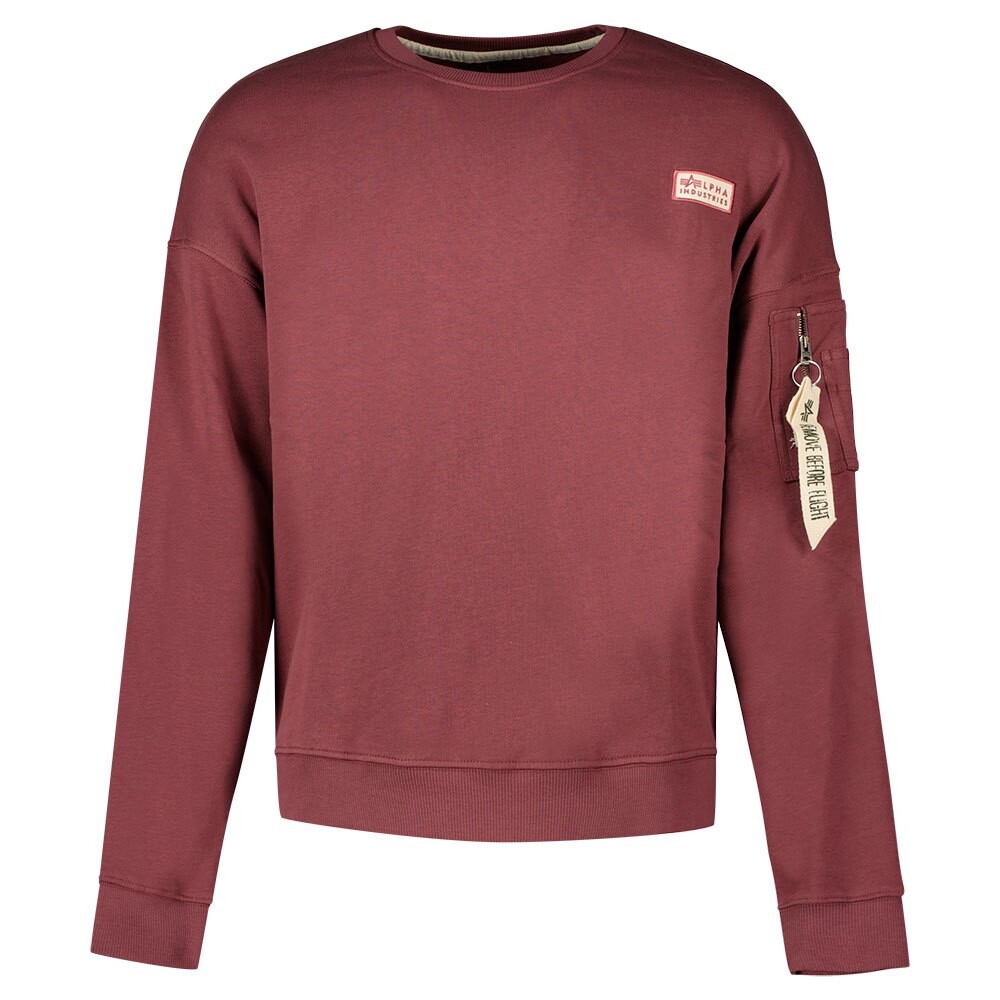 

Толстовка Alpha Industries Organics OS, красный