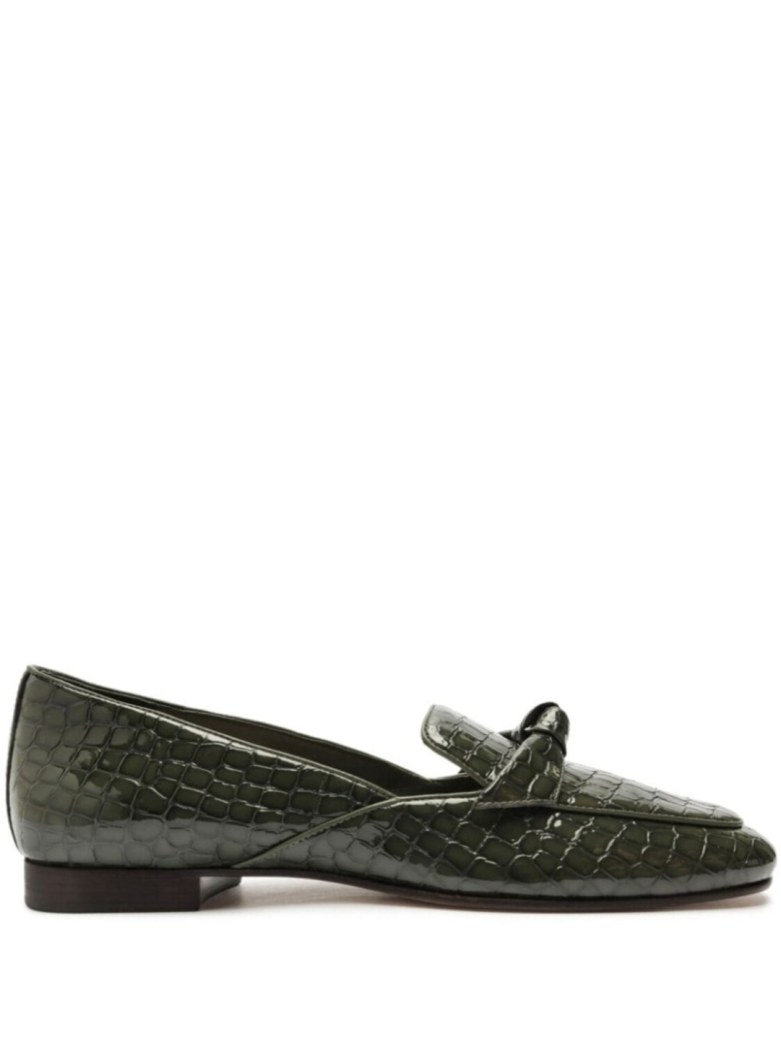 

Alexandre Birman мокасины из бельгийской кожи Clarita, зеленый