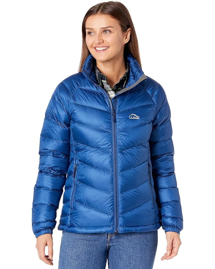 

Куртка L.L.Bean Petite Ultralight 850 Down, синий