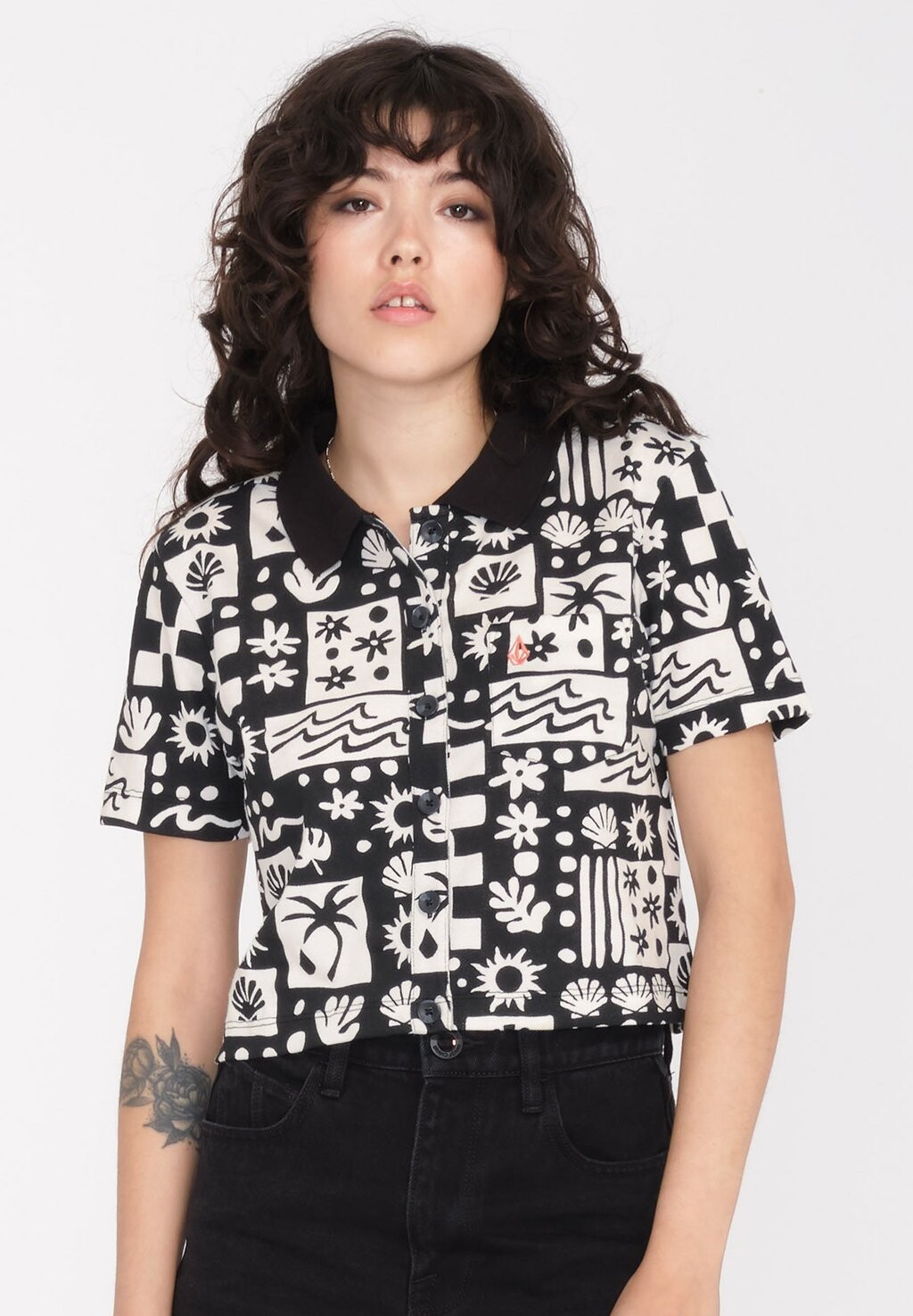 

Кардиган SUNNY WILD Volcom, цвет black