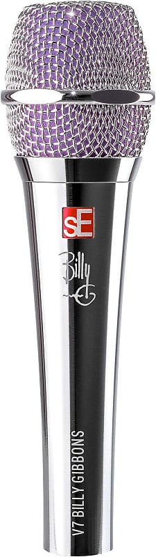 Микрофон sE Electronics V7-BFG Billy F. Gibbons Signature Handheld Supercardioid Dynamic Microphone billy f gibbons hardware [lp]