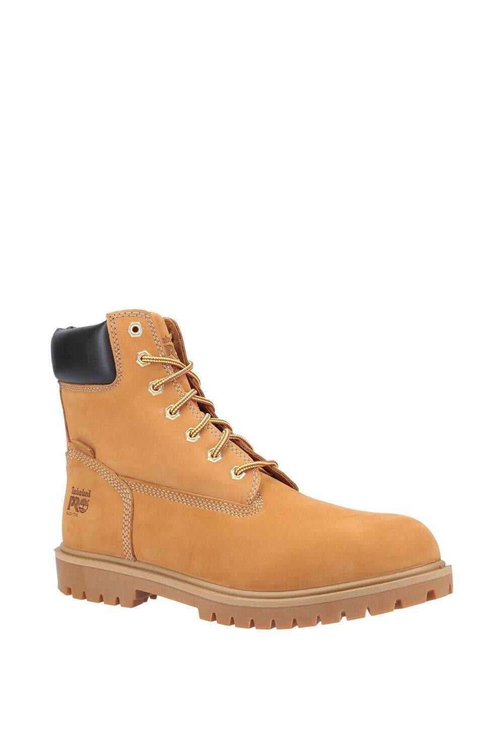 

Легендарные кожаные защитные ботинки Timberland Pro, коричневый
