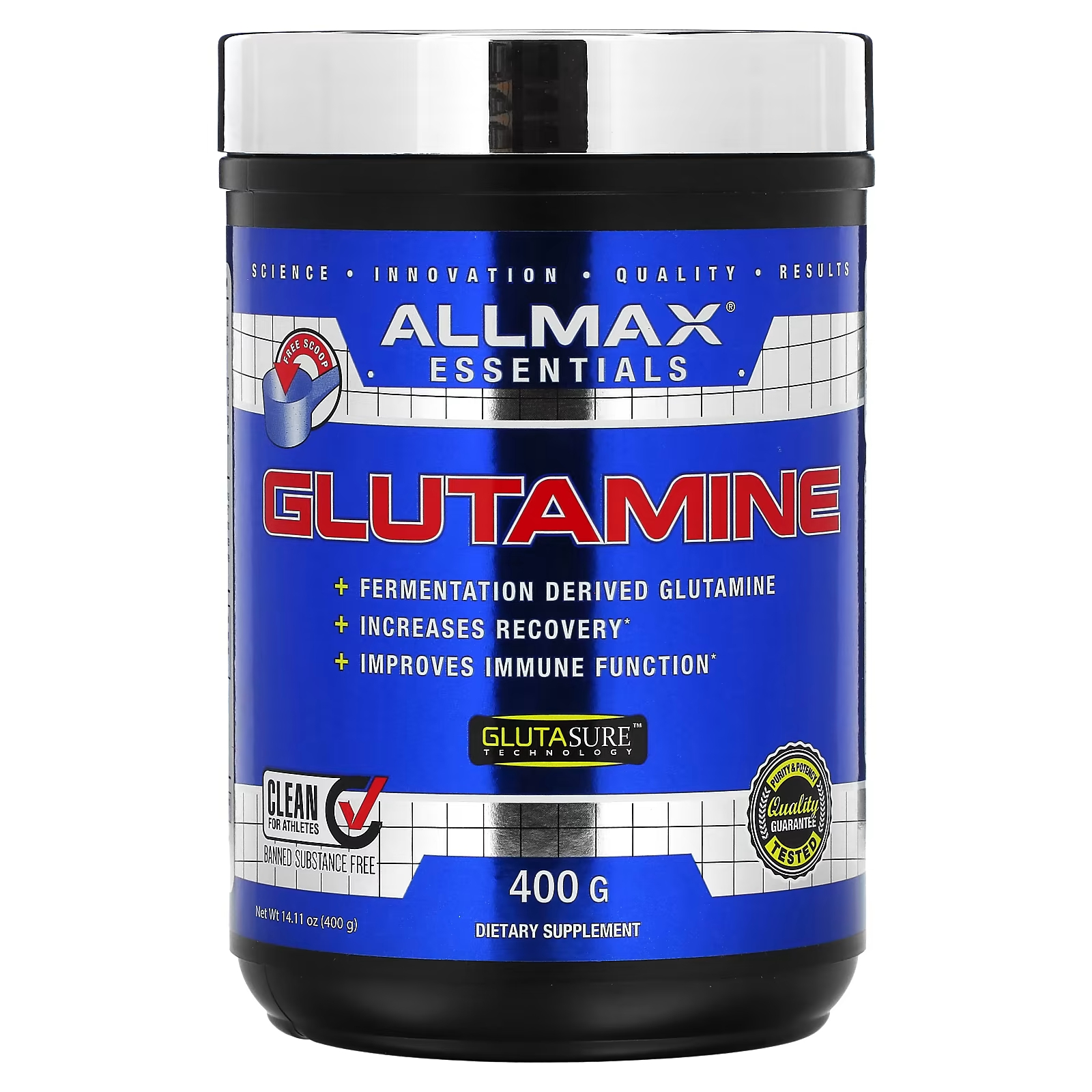 Глютамин 14 AllMax, 400 г