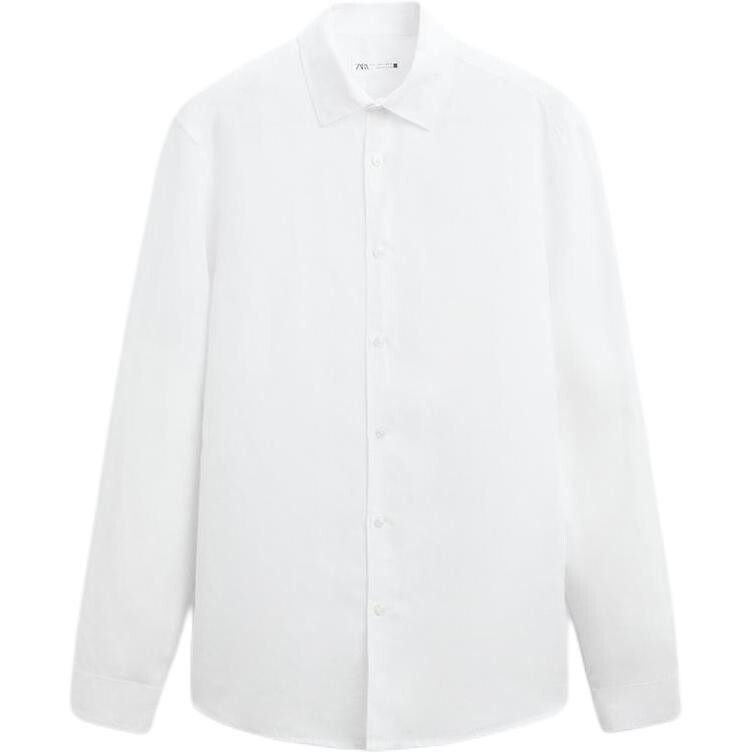 

Рубашка мужская белая Zara, белый
