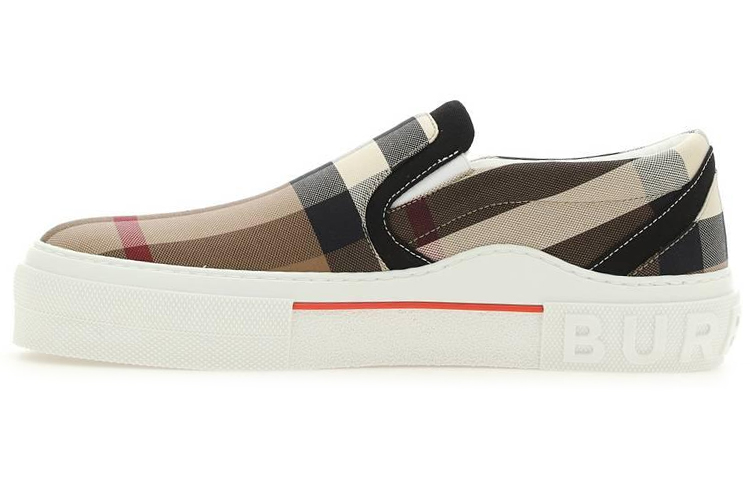 

Туфли в клетку Exaggerated Check Slip On Birch Brown Burberry